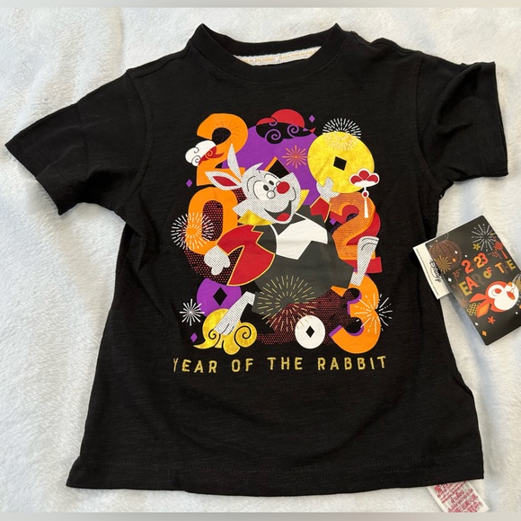 ⭐️NWT ❤️Disney 2023 year of the rabbit T-shirt - Picture 1 of 3
